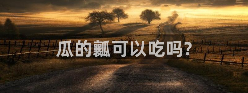 24小时吃瓜不间断：瓜的瓤可以吃吗?