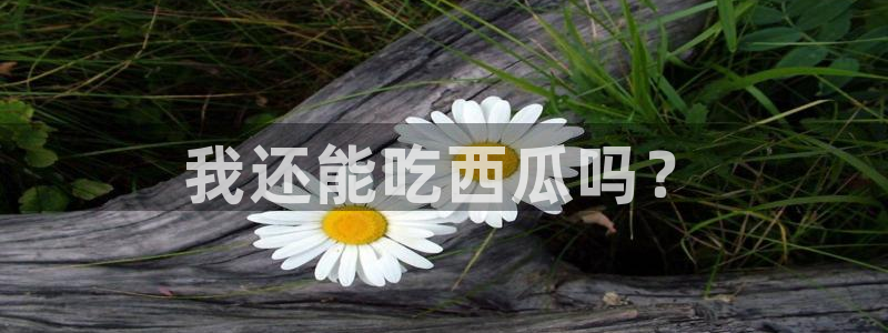 911今日必吃大瓜：我还能吃西瓜吗？